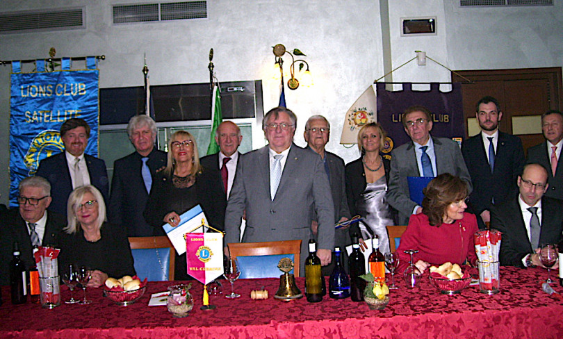 La festa degli auguri al Lions Club Valcerrina